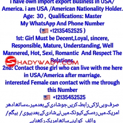 Rishta Request For USA America United States of America U.S.A 